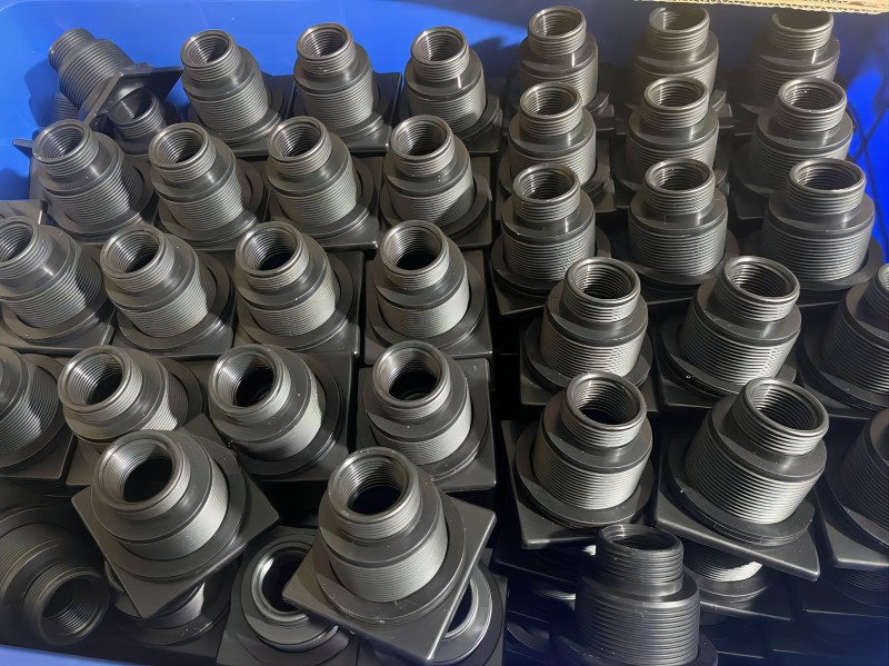 Custom IBC Tank Adapter and Sealing Gasket Project Completed and Ready for Shipment