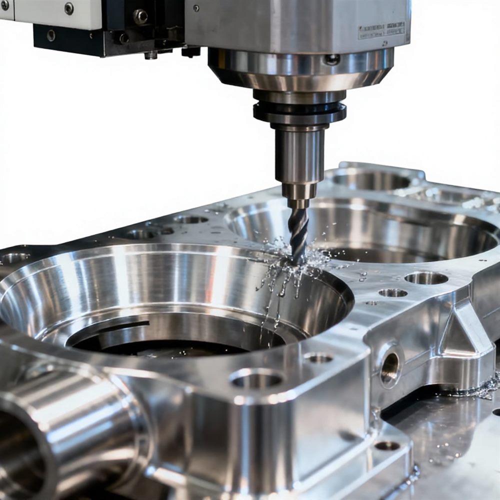 CNC machining process
