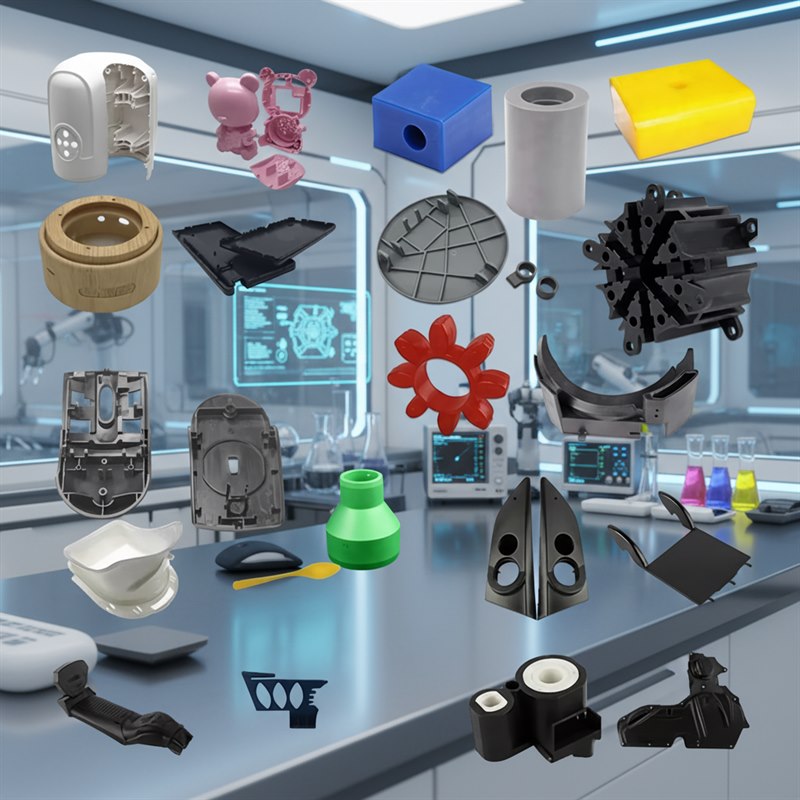 Custom Nylon & ABS Injection Molded Parts