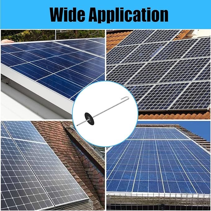 Solar Panel Stainless Steel Fastener Clips (Bird Proof Mesh Clips)