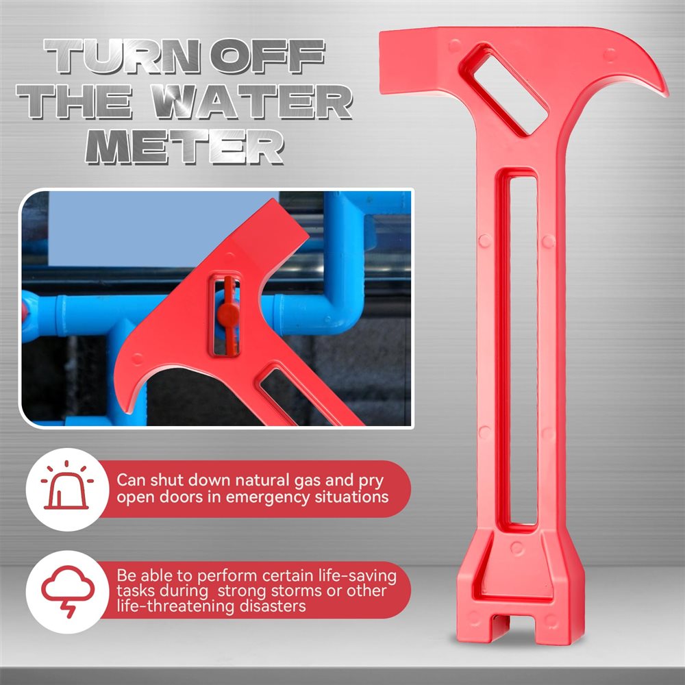 4-in-1 Emergency Tool (Aluminum Die Cast Components)