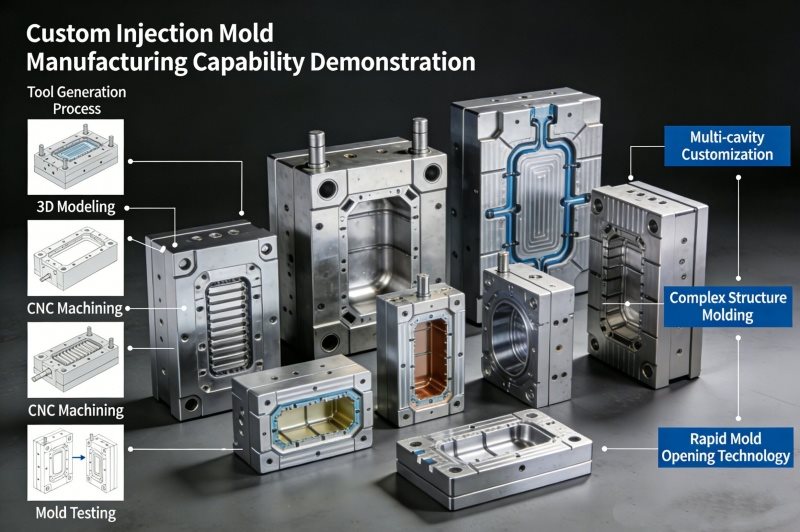 Custom Nylon & ABS Injection Molded Parts