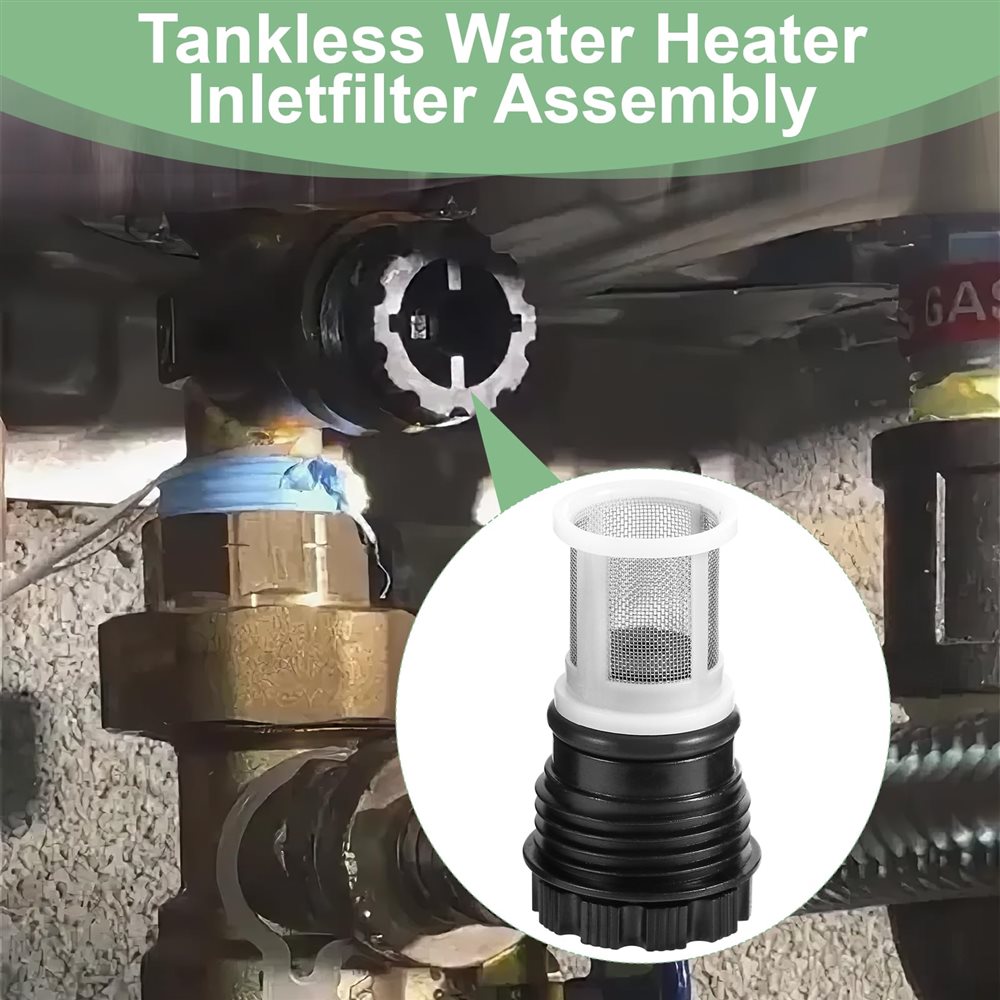 Custom Tankless Water Heater Filter Parts