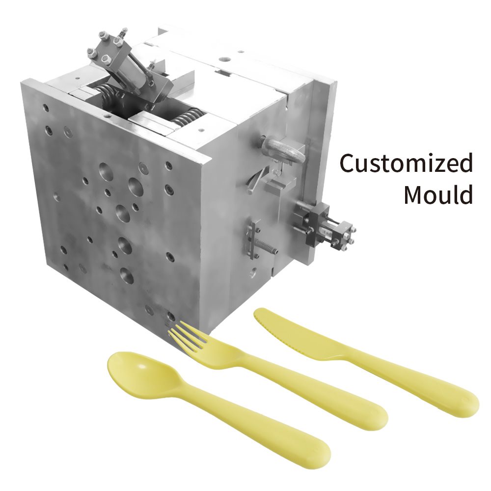 Tableware & Spoon Injection Molds (H13/P20 Steel)