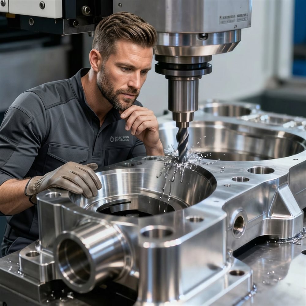 5-Axis CNC Machining Service for Aerospace Parts