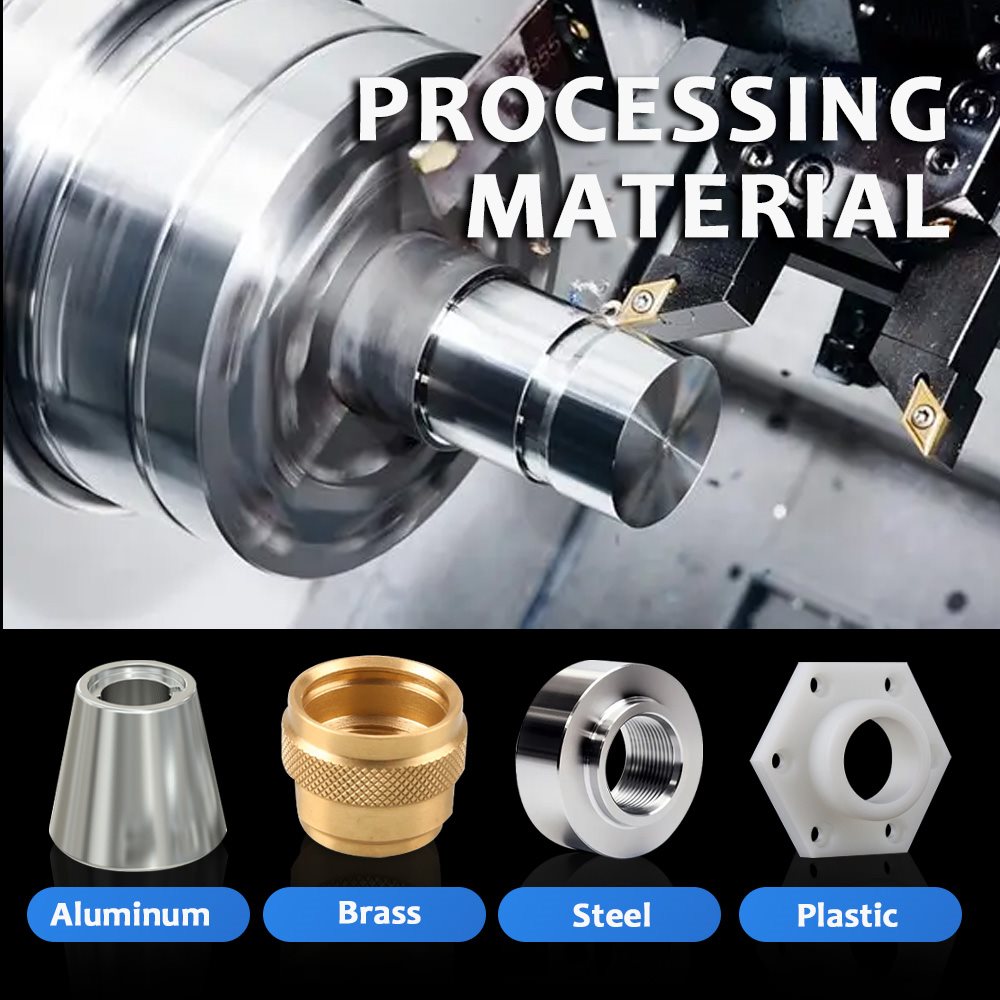 Custom CNC Machining Services (Broaching, Turning, Milling)