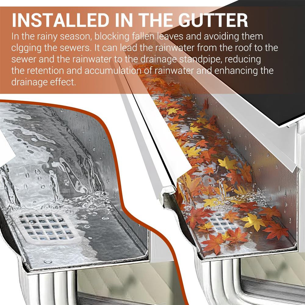 Rain Gutter Downspout Drop Outlet (3x4 Inch)